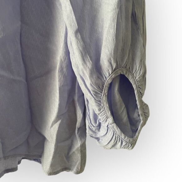 Anthropologie Maeve balloon sleeve purple blouse size 2 - Picture 3 of 8